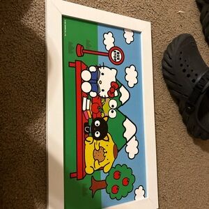 Sanrio Hello Kitty Wall Art - Red, Green, Blue